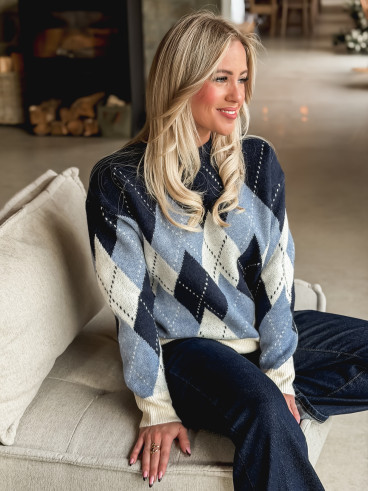 Pull Maëla - Bleu Pull Maëla - Bleu