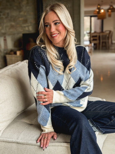 Pull Maëla - Bleu Pull Maëla - Bleu