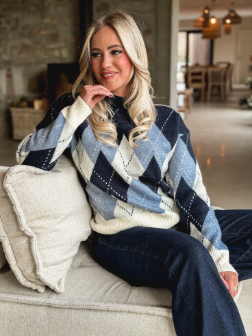 Pull Maëla - Bleu Pull Maëla - Bleu