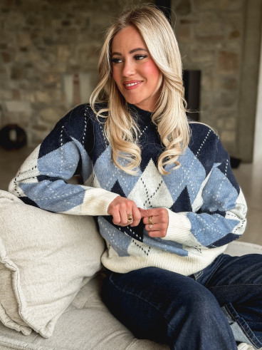 Pull Maëla - Bleu Pull Maëla - Bleu