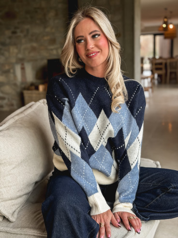 Pull Maëla - Bleu Pull Maëla - Bleu