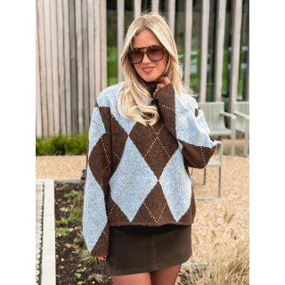 Pull Verginia - Bleu ciel