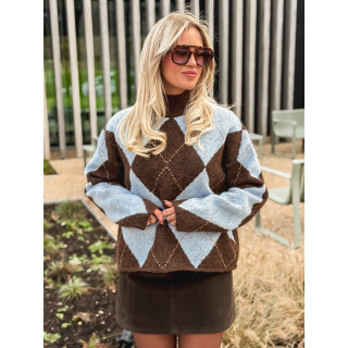 Pull Verginia - Bleu ciel