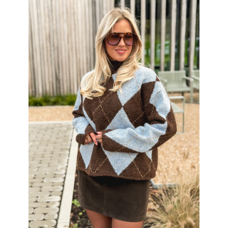 Pull Verginia - Bleu ciel