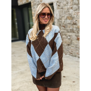 Pull Verginia - Bleu ciel