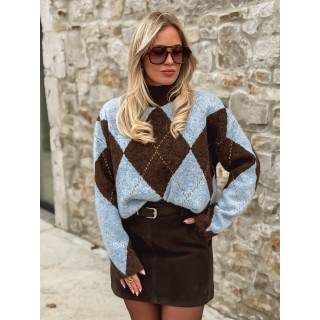 Pull Verginia - Bleu ciel