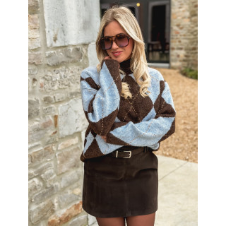 Pull Verginia - Bleu ciel