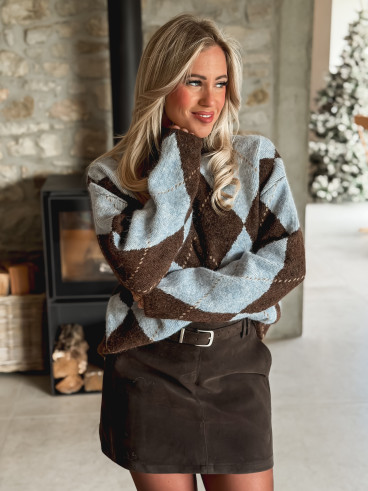 Pull Verginia - Bleu ciel Pull Verginia - Bleu ciel