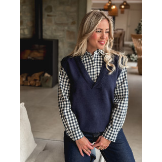 Pull Mahé - Bleu marine