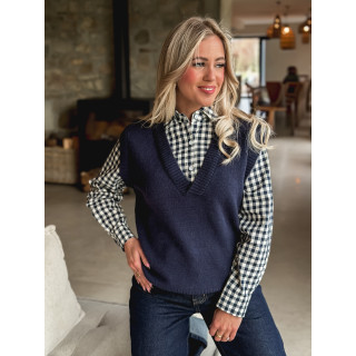 Pull Mahé - Bleu marine