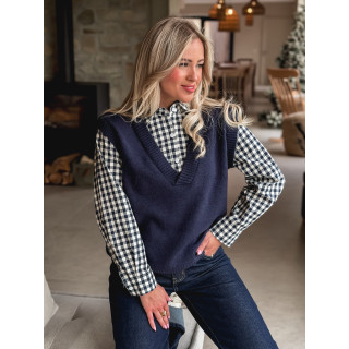 Pull Mahé - Bleu marine