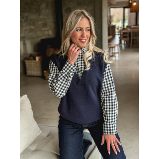 Pull Mahé - Bleu marine