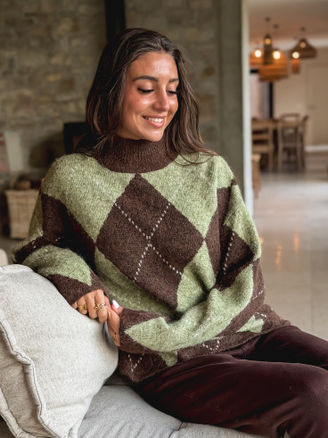 Pull Verginia - Kaki