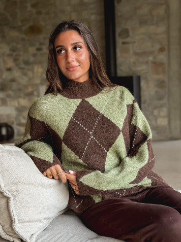 Pull Verginia - Kaki