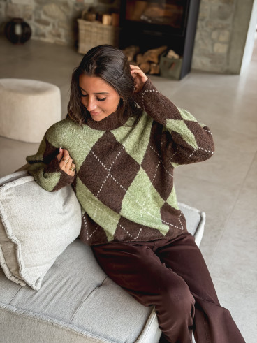 Pull Verginia - Kaki