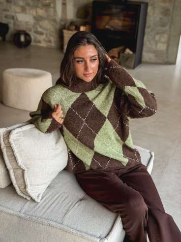 Pull Verginia - Kaki