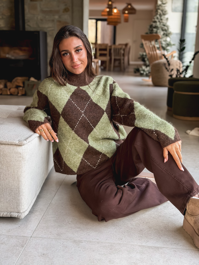 Pull Verginia - Kaki