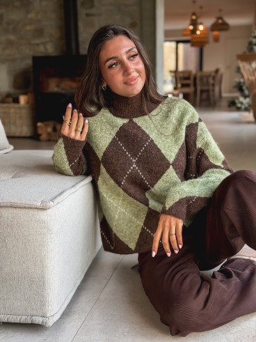 Pull Verginia - Kaki