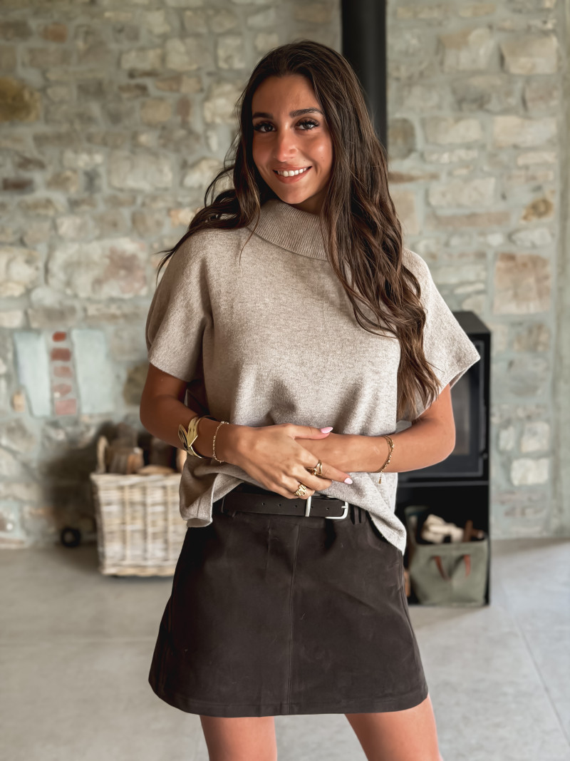 Pull Mallia - Taupe Pull Mallia - Taupe