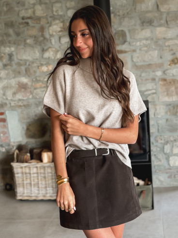 Pull Mallia - Taupe Pull Mallia - Taupe