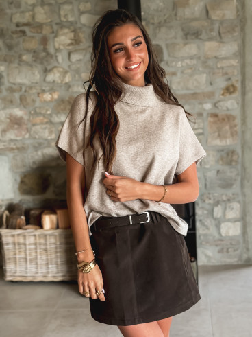 Pull Mallia - Taupe Pull Mallia - Taupe