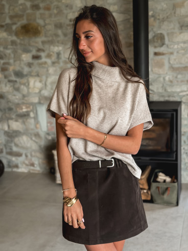 Pull Mallia - Taupe Pull Mallia - Taupe