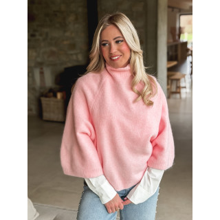 Pull Serife - Rose