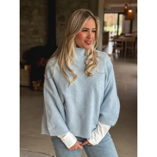 Pull Serife - Bleu ciel