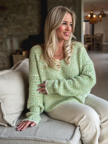 Pull Roxie - Vert Pull Roxie - Vert