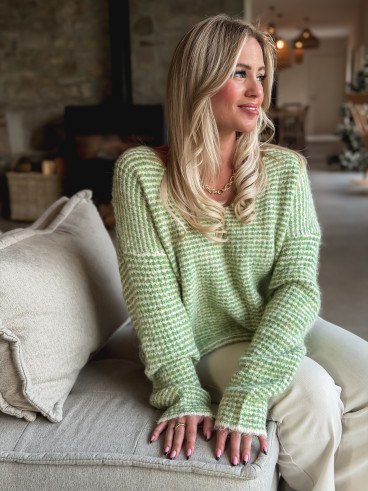 Pull Roxie - Vert Pull Roxie - Vert