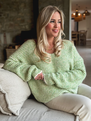 Pull Roxie - Vert Pull Roxie - Vert