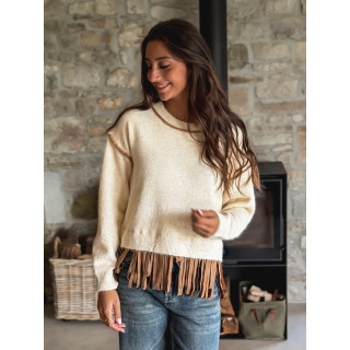 Pull Mayline - Crème