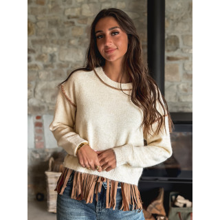 Pull Mayline - Crème