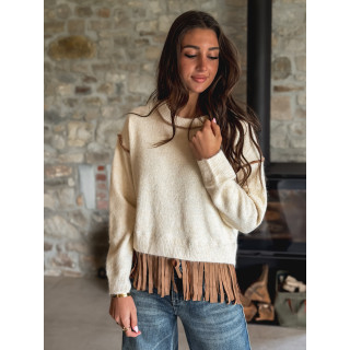 Pull Mayline - Crème