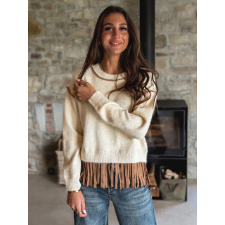 Pull Mayline - Crème