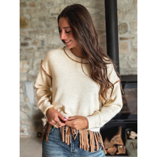 Pull Mayline - Crème