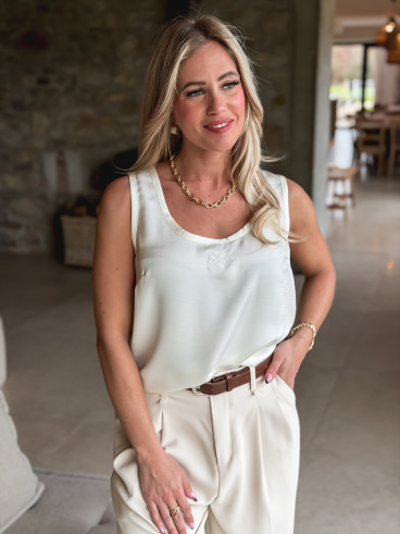 Blouse Lélya - Ecru