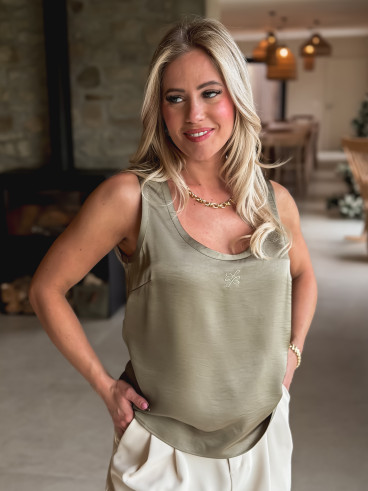 Blouse Lélya - Kaki