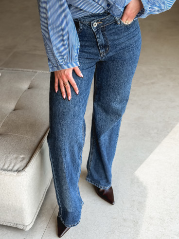 Jeans Lina - Bleu foncé Jeans Lina - Bleu foncé