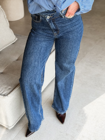 Jeans Lina - Bleu foncé Jeans Lina - Bleu foncé