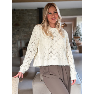 Pull Loubiana - Ecru