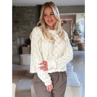 Pull Loubiana - Ecru