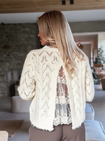 Pull Loubiana - Ecru