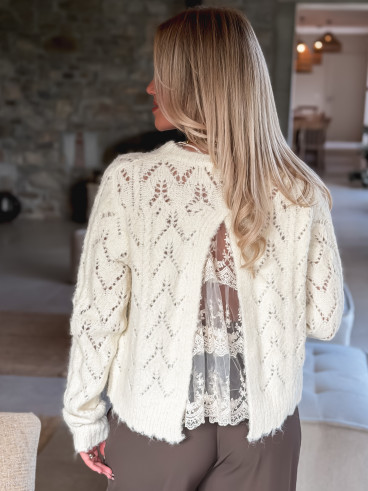 Pull Loubiana - Ecru