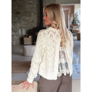 Pull Loubiana - Ecru