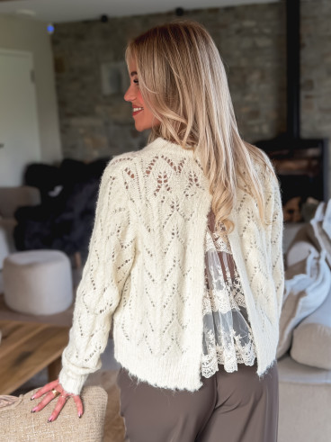 Pull Loubiana - Ecru