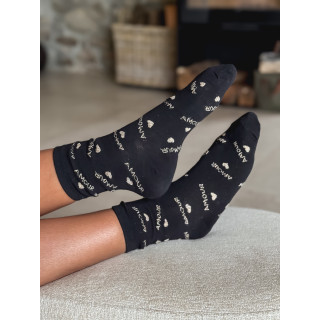 Chaussettes Maliana - Noir