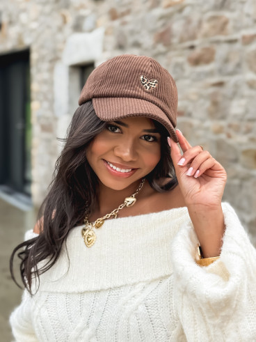 Casquette Marlaine - Chocolat Casquette Marlaine - Chocolat