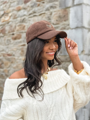 Casquette Marlaine - Chocolat Casquette Marlaine - Chocolat