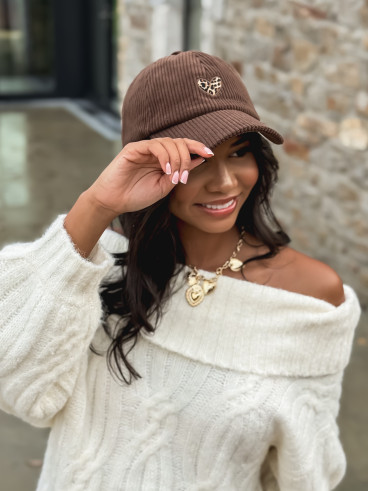 Casquette Marlaine - Chocolat Casquette Marlaine - Chocolat